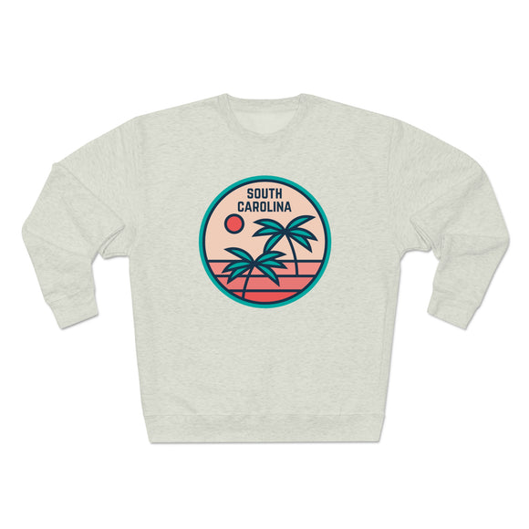 Premium South Carolina Crewneck Sweatshirt - Retro Unisex Sweatshirt