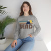 Bend, Oregon Sweatshirt - Fall Retro Mountain Unisex Crewneck Bend Sweatshirt