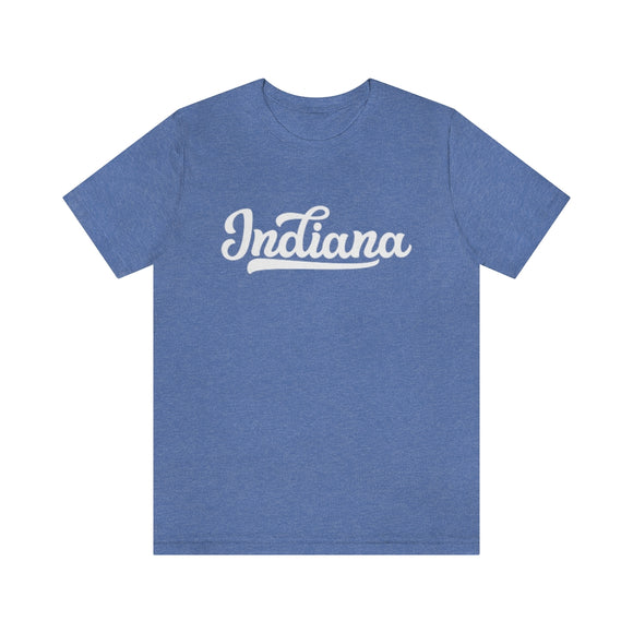 Indiana T-Shirt - Hand Lettered Unisex Indiana Shirt
