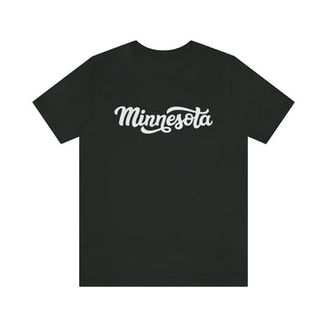 Buy vintage-black Minnesota T-Shirt - Hand Lettered Unisex Minnesota Shirt