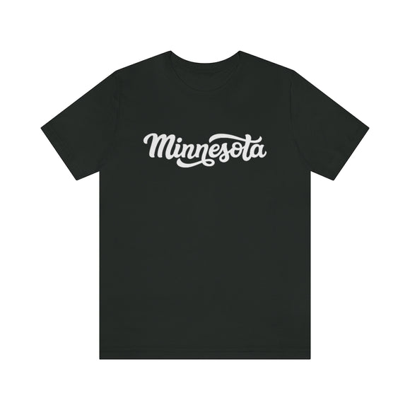Minnesota T-Shirt - Hand Lettered Unisex Minnesota Shirt