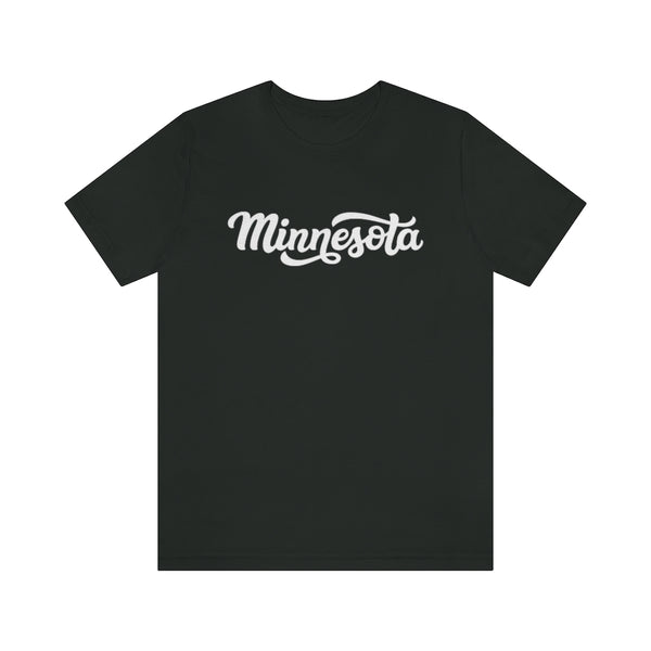 Minnesota T-Shirt - Hand Lettered Unisex Minnesota Shirt