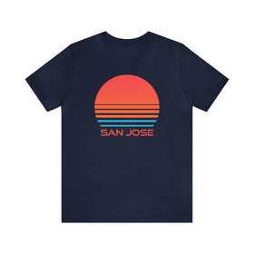 San Jose, California T-Shirt - Retro 80s Unisex San Jose Shirt