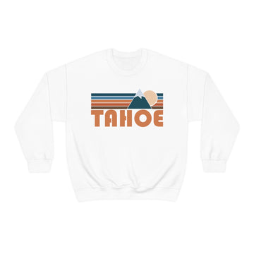 Tahoe, California Sweatshirt - Retro Mountain Unisex