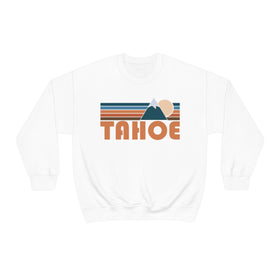 Tahoe, California Sweatshirt - Retro Mountain Unisex