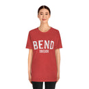 Bend, Oregon Shirt - Paint Text Unisex Bend T-Shirt-23