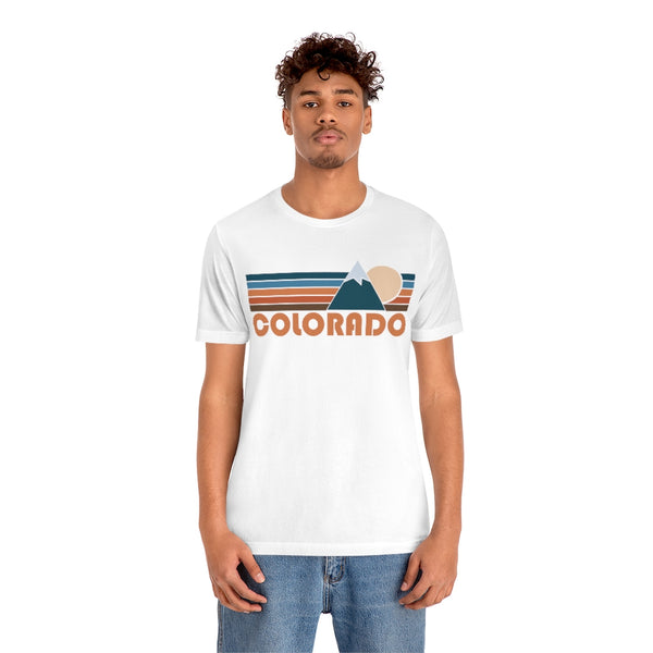 Colorado T-Shirt - Retro Mountain Unisex Colorado Shirt