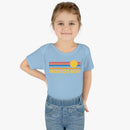 Jackson Hole Baby Bodysuit - Retro Sun Jackson Hole, Wyoming Baby Bodysuit-3