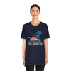 Los Angeles, California T-Shirt - Retro Palm Tree & Beach Unisex Los Angeles Shirt