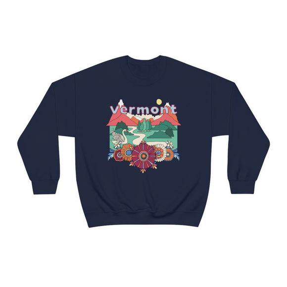 Vermont Sweatshirt - Boho / Hippie Unisex