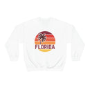 Florida Sweatshirt - Unisex Retro Palm Tree Florida Crewneck Sweatshirt-1