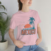 Mexico T-Shirt - Retro Palm Tree & Beach Unisex Mexico Shirt