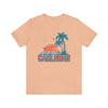 Carlsbad, California T-Shirt - Retro Palm Tree & Beach Unisex Carlsbad Shirt