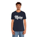Maine T-Shirt - Hand Lettered Unisex Maine Shirt-20