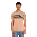 Colorado T-Shirt - Retro Mountain Unisex Colorado Shirt-3