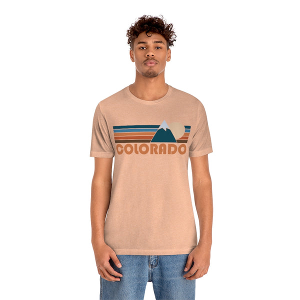 Colorado T-Shirt - Retro Mountain Unisex Colorado Shirt