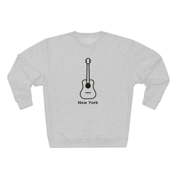 Premium New York Crewneck Sweatshirt - Retro Unisex Sweatshirt