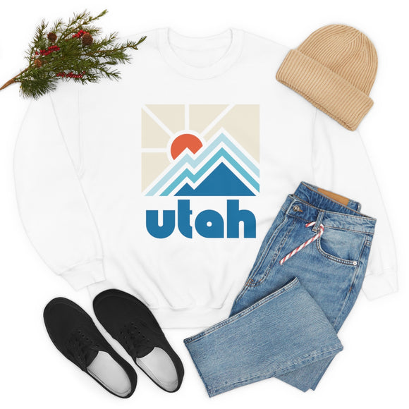 Utah Sweatshirt - Minimal Mountain Unisex