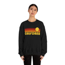California Sweatshirt - Retro Sunset Unisex-10