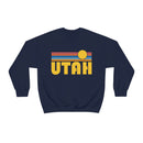 Utah Sweatshirt - Retro Sunrise Unisex-25