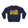 Utah Sweatshirt - Retro Sunrise Unisex