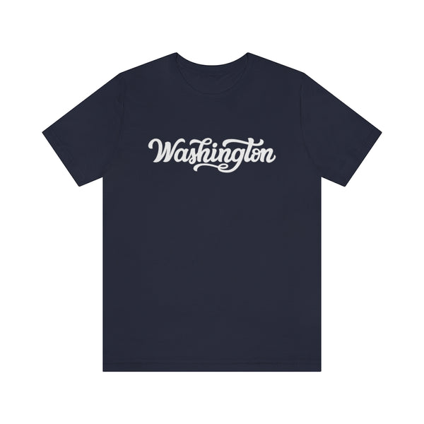 Washington T-Shirt - Hand Lettered Unisex Washington Shirt