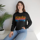 Alaska Sweatshirt - Mountain & Birds Unisex-14