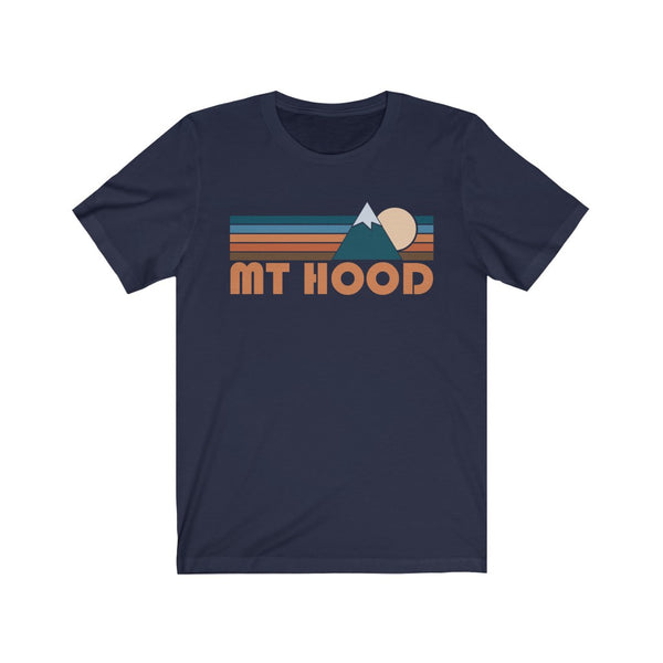 Mount Hood, Oregon T-Shirt - Retro Mountain Adult Unisex Mount Hood T Shirt