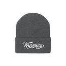 Wyoming Beanie - Adult Hand Lettered Embroidered Wyoming Knit Hat-5