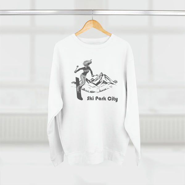 Premium Park City, Utah Crewneck Sweatshirt - Retro Unisex Sweatshirt