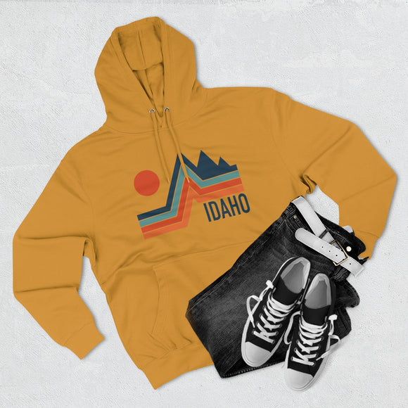 Premium Idaho Hoodie - Retro Unisex Sweatshirt