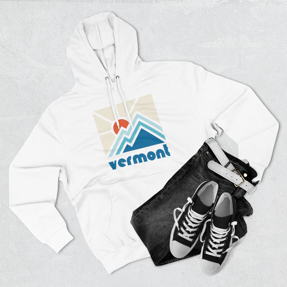 Premium Vermont Hoodie - Min Mountain Unisex Sweatshirt