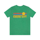 Kansas City, Missouri T-Shirt - Retro Sun Unisex Kansas City T Shirt-7