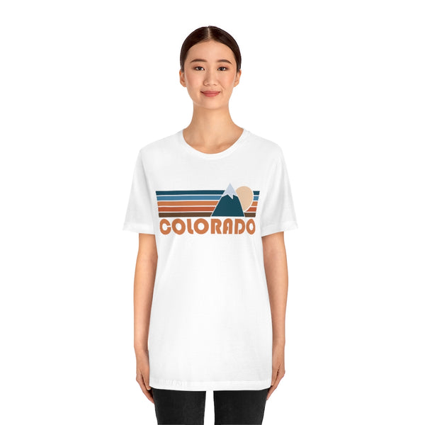 Colorado T-Shirt - Retro Mountain Unisex Colorado Shirt
