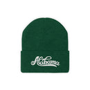 Alabama Beanie - Adult Hand Lettered Embroidered Alabama Knit Hat-1