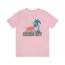 Mexico City, Mexico T-Shirt - Retro Palm Tree & Beach Unisex Mexico City Shirt-65