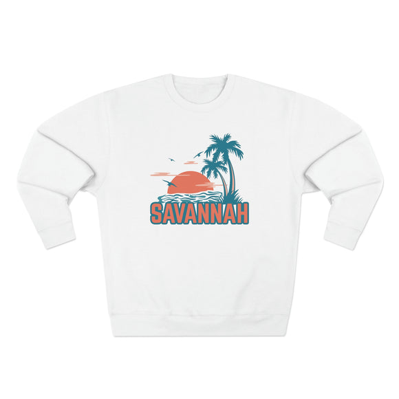 Premium Savannah, Georgia Sweatshirt - Unisex Premium Crewneck Sweatshirt