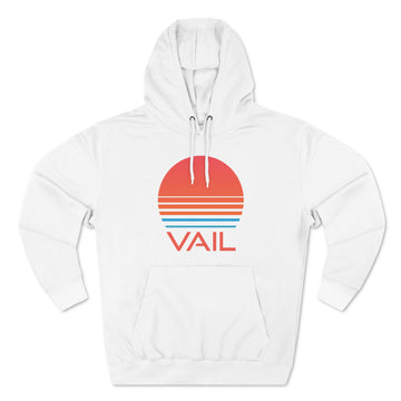 Premium Vail, Colorado Hoodie - Retro 80s Unisex Sweatshirt