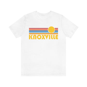 Buy white Knoxville, Tennessee T-Shirt - Retro Sun Unisex Knoxville T Shirt