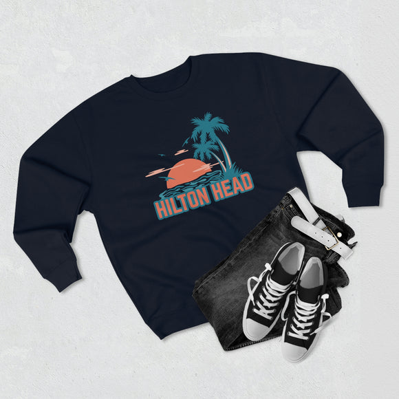 Premium Hilton Head, South Carolina Sweatshirt - Unisex Premium Crewneck Sweatshirt