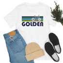 Golden T-Shirt - Retro Mountain Bike Adult Unisex Golden, Colorado T Shirt-16