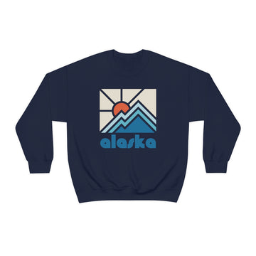 Buy navy Alaska Sweatshirt - Mountain &amp; Sun Unisex