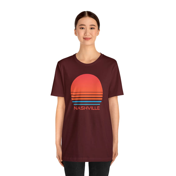 Nashville, Tennessee Shirt - Retro 80s Unisex Nashville T-Shirt