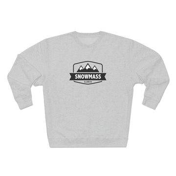 Premium Snowmass, Colorado Crewneck Sweatshirt - Retro Unisex Sweatshirt