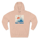 Premium Lake Tahoe, California Hoodie - Min Mountain Unisex Sweatshirt-15
