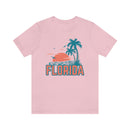 Florida T-Shirt - Retro Palm Tree & Beach Unisex Florida Shirt-65