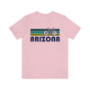 Arizona T-Shirt - Retro Mountain Bike Adult Unisex Arizona T Shirt