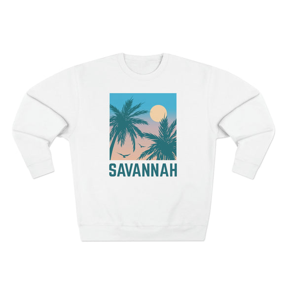 Premium Savannah, Georgia Sweatshirt - Unisex Premium Crewneck Sweatshirt