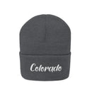 Colorado Beanie - Adult Embroidered Colorado Knit Hat-6