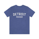 Detroit, Michigan Shirt - Paint Text Unisex Detroit T-Shirt-1